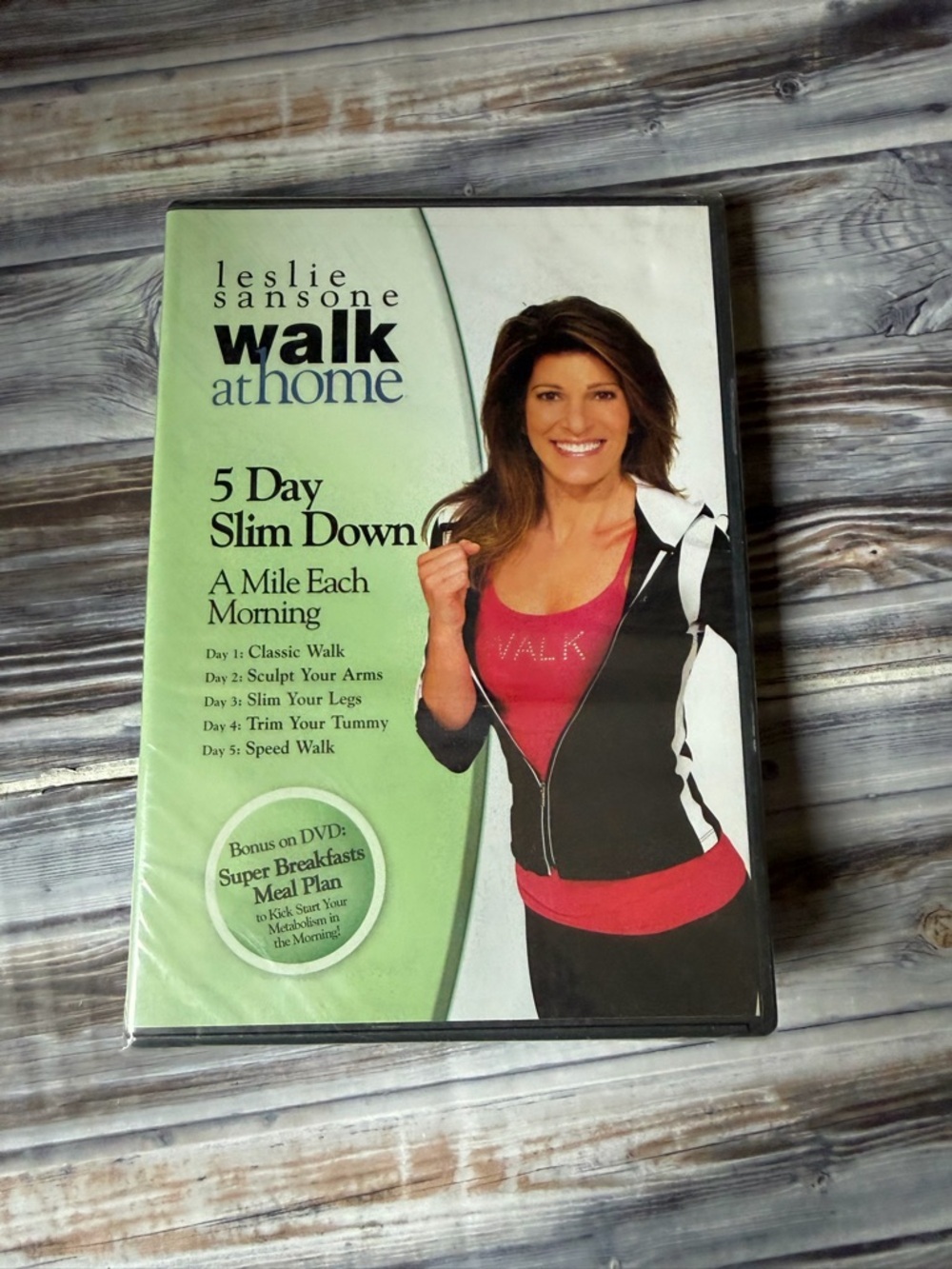 Leslie Sansone Walk At Home 5 Day Slim Down DVD -